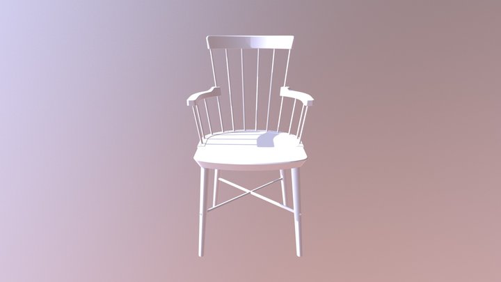 Stellar Works - Exchange Highback Chair 3D Model