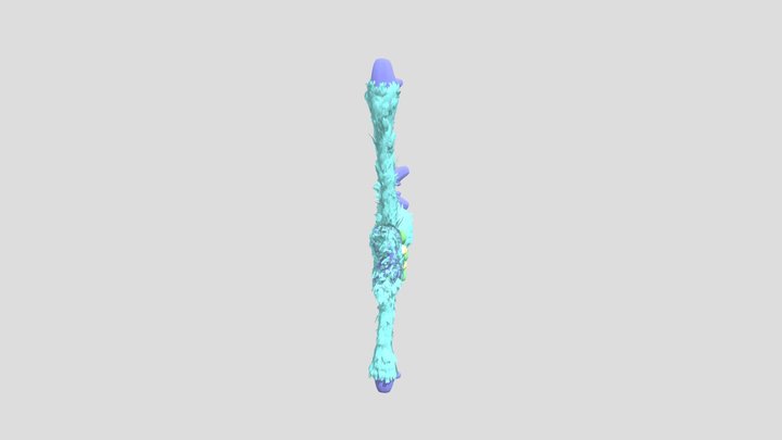 Poppy-playtime-huggy-wuggy-rigged 3D Model