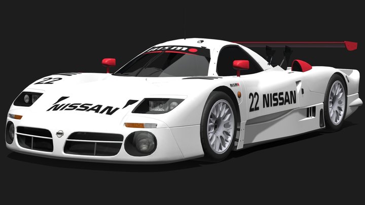 1998 Nissan R390 GT1 – Free 3D Model STL