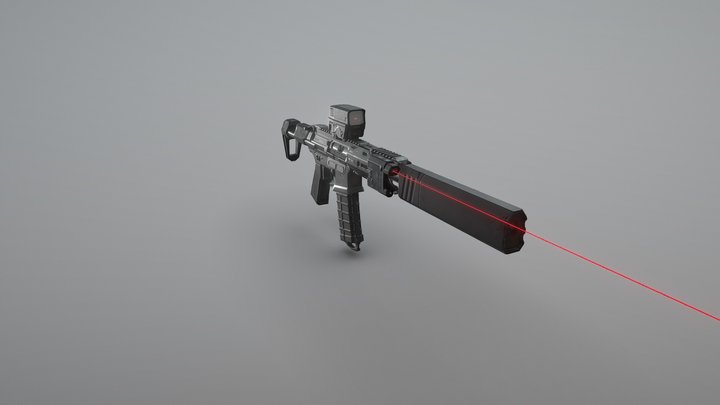 honey-badger 3D Model