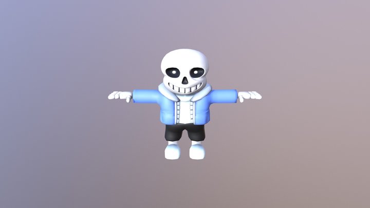 Sans 3D Model