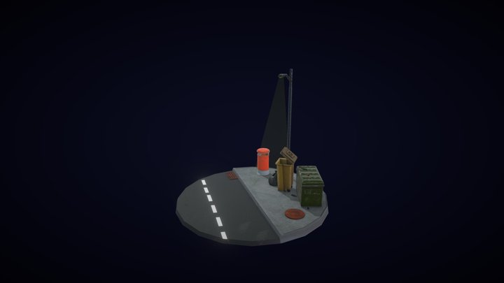 Cantinho do Lixo 3D Model