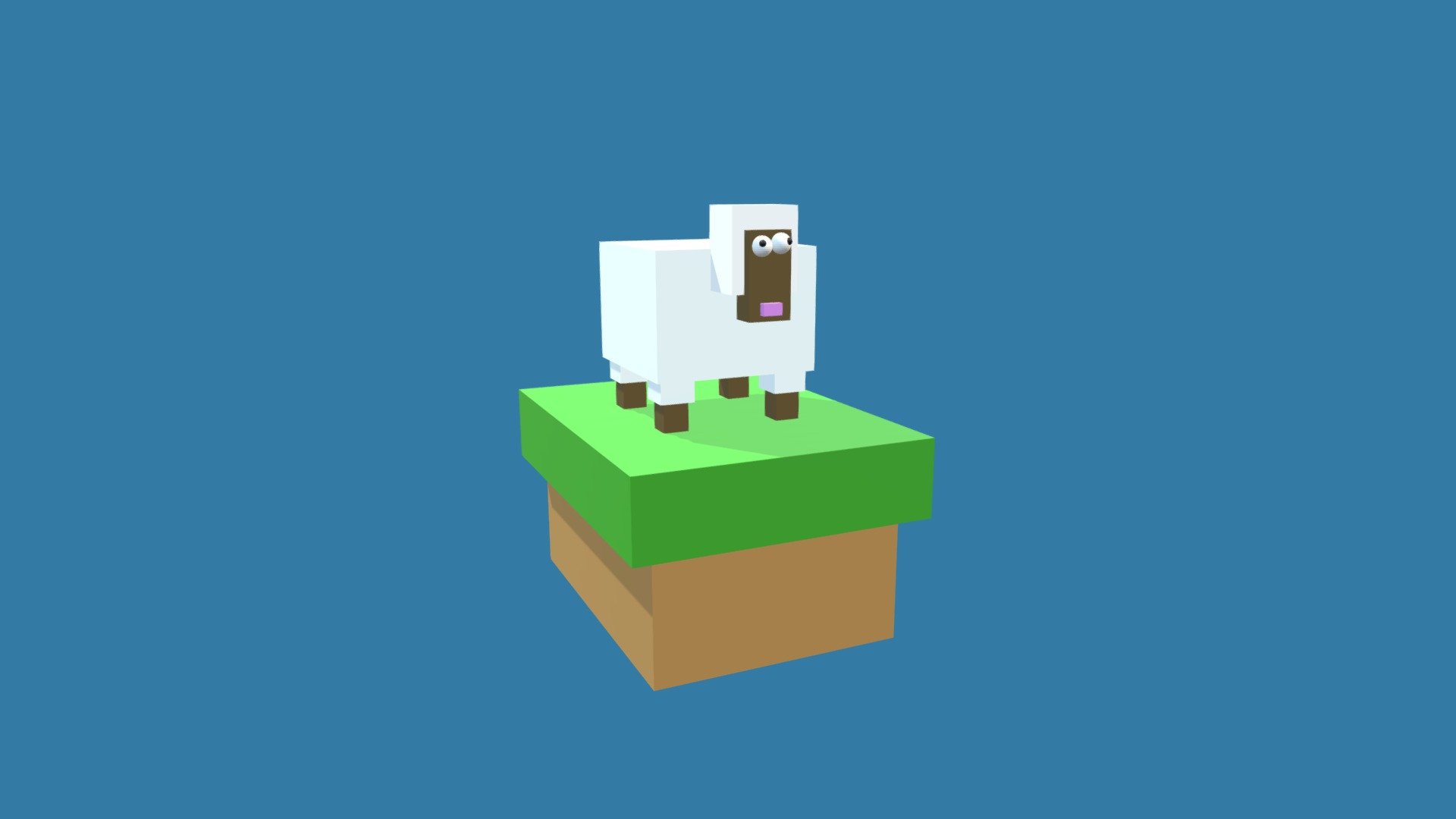 Sheep (low-poly)