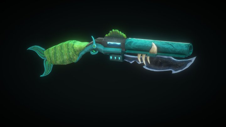weapon of sea 3D Model