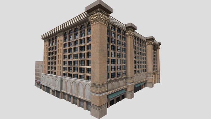 Pacific Electric Building 3D Model