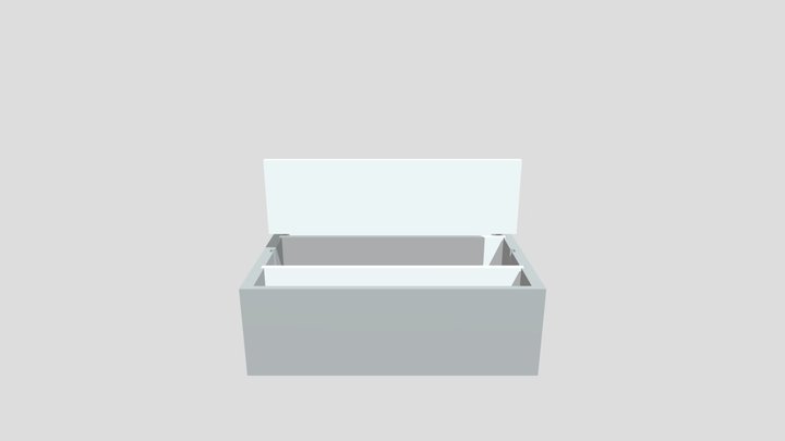 🔒 3D Printable Cash Box | Secure & Functional 3D Model