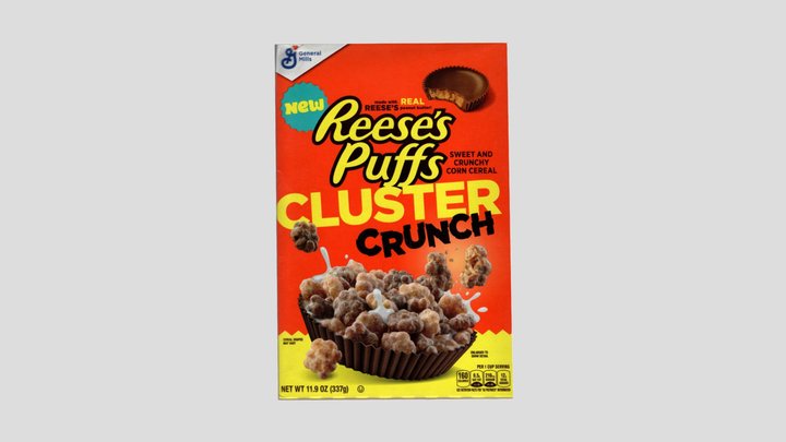 Reese's Puffs - copy 3D Model