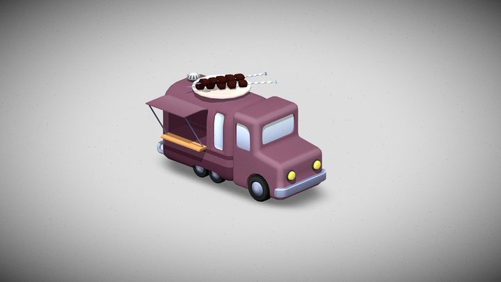 Kebap Truck 3D Model