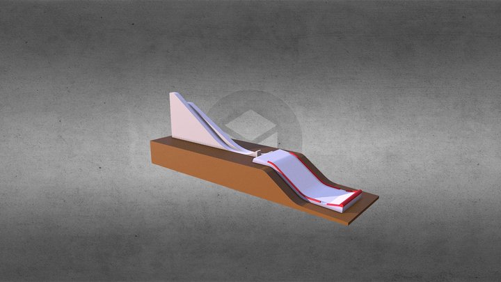 Leysin Big Air Bag Public Presentation 3D Model