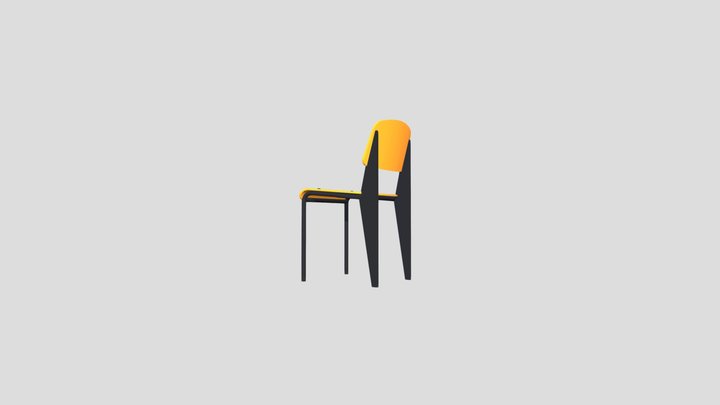 3d Silla Standard Det 3D Model