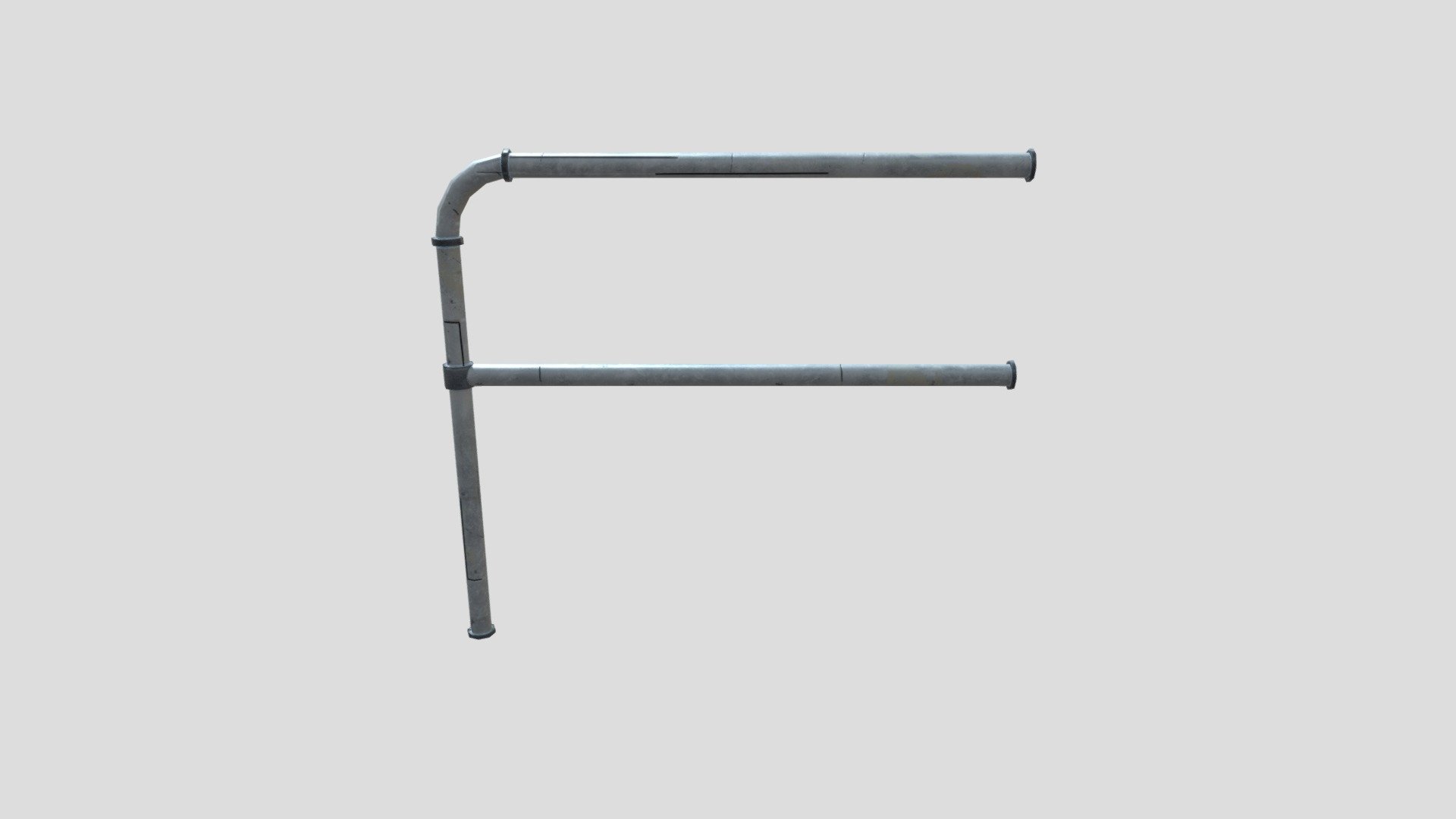 Metal Fence End