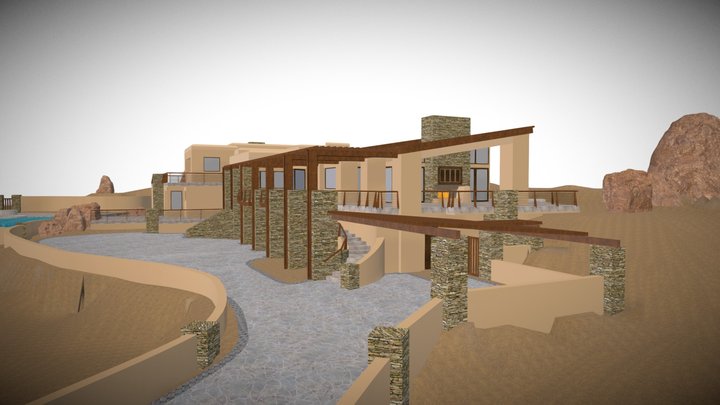 Foothills Residence 3D Model
