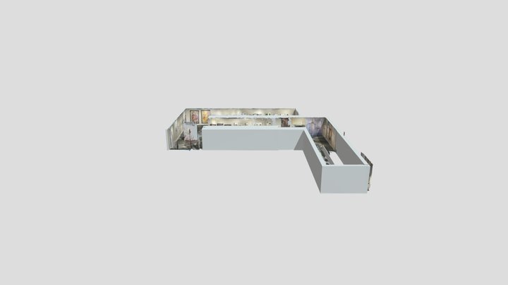展厅1层 3D Model