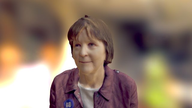 Evanston, Illinois Mayor Liz Tisdahl 3D Model