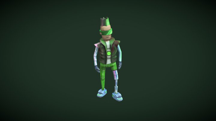 Punk2 3D Model
