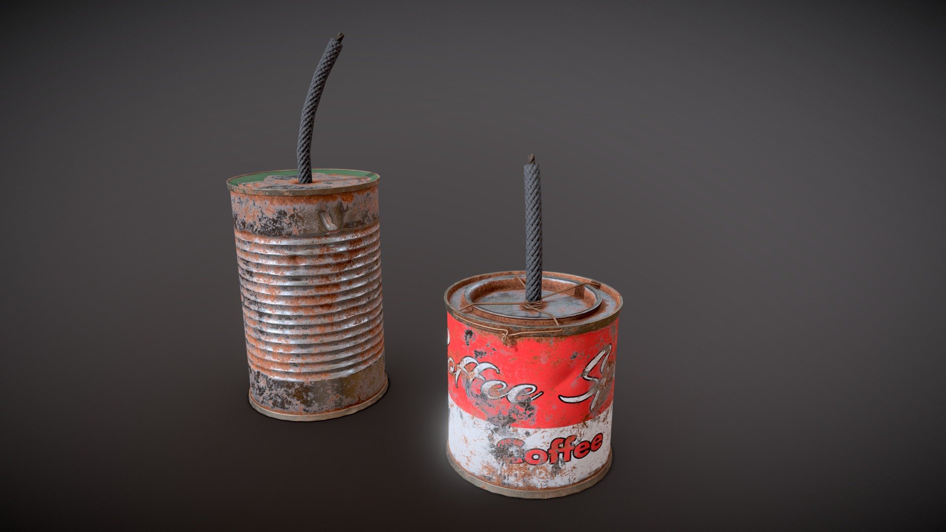 Tin Can Grenade - 3D model by Valday Team (@mrven) [389c657] - Sketchfab