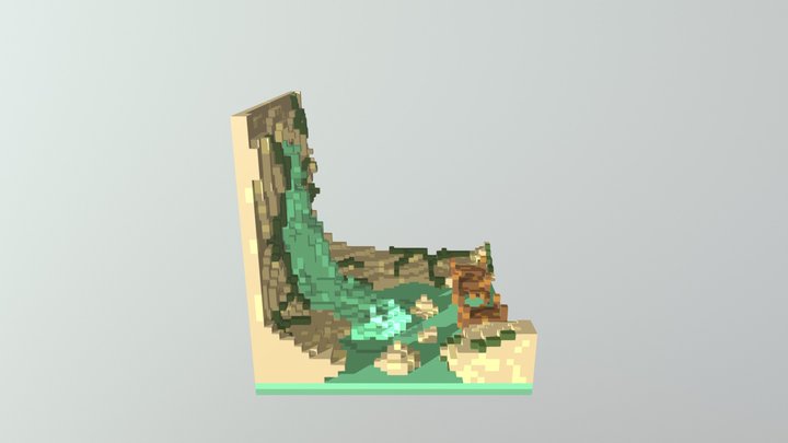 Abandoned Cavern 3D Model