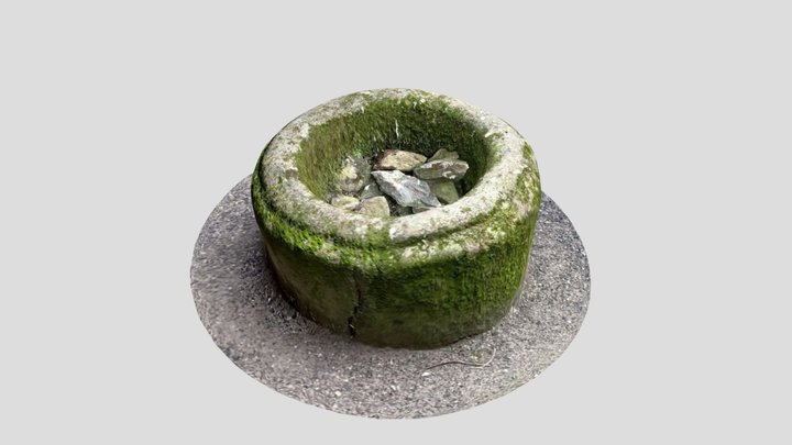 Baltinglass Abbey circular feature 3D Model