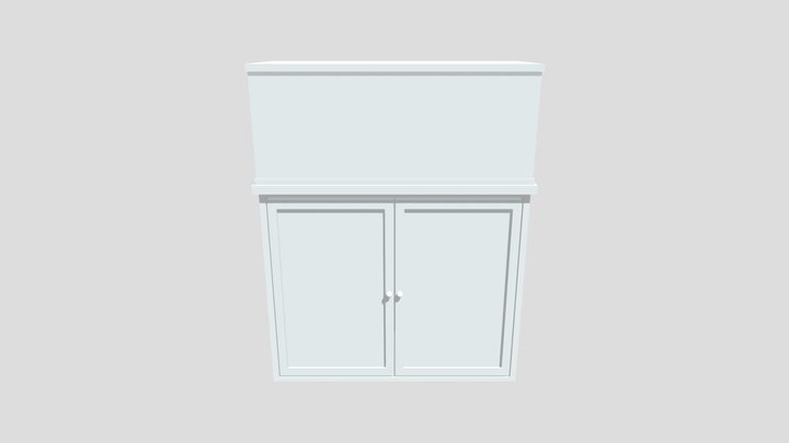 Cabinet Mock up 3D Model
