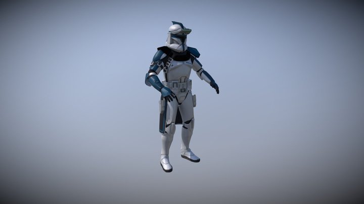 Clone Heavy Trooper 3D Model