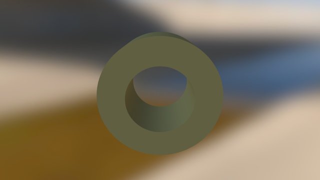 Train Hitch Magnet 3D Model