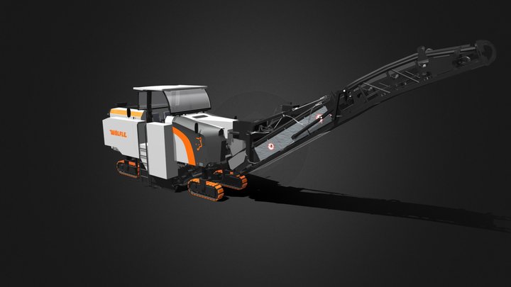 Woelfle Strassenfraese ReWorked 3D Model