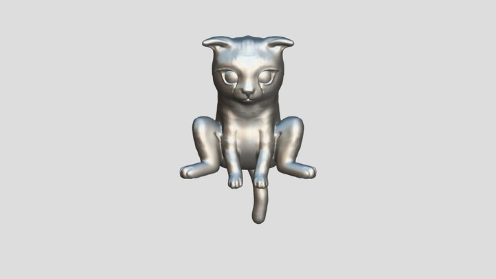 cat necklace 3D Model