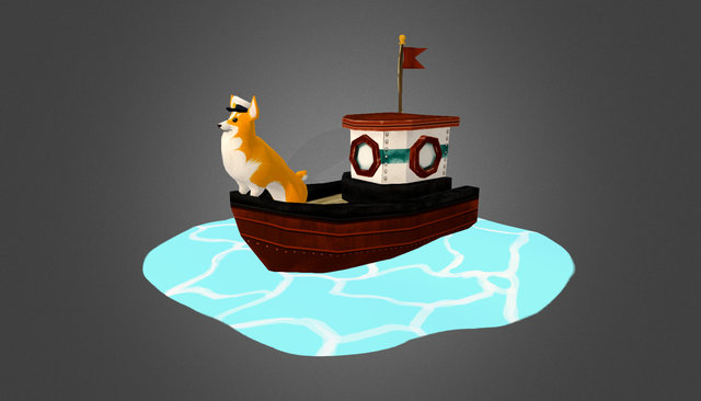 Old Sea Dog! 3D Model