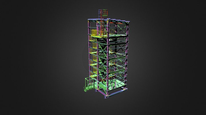 Training tower 3D Model