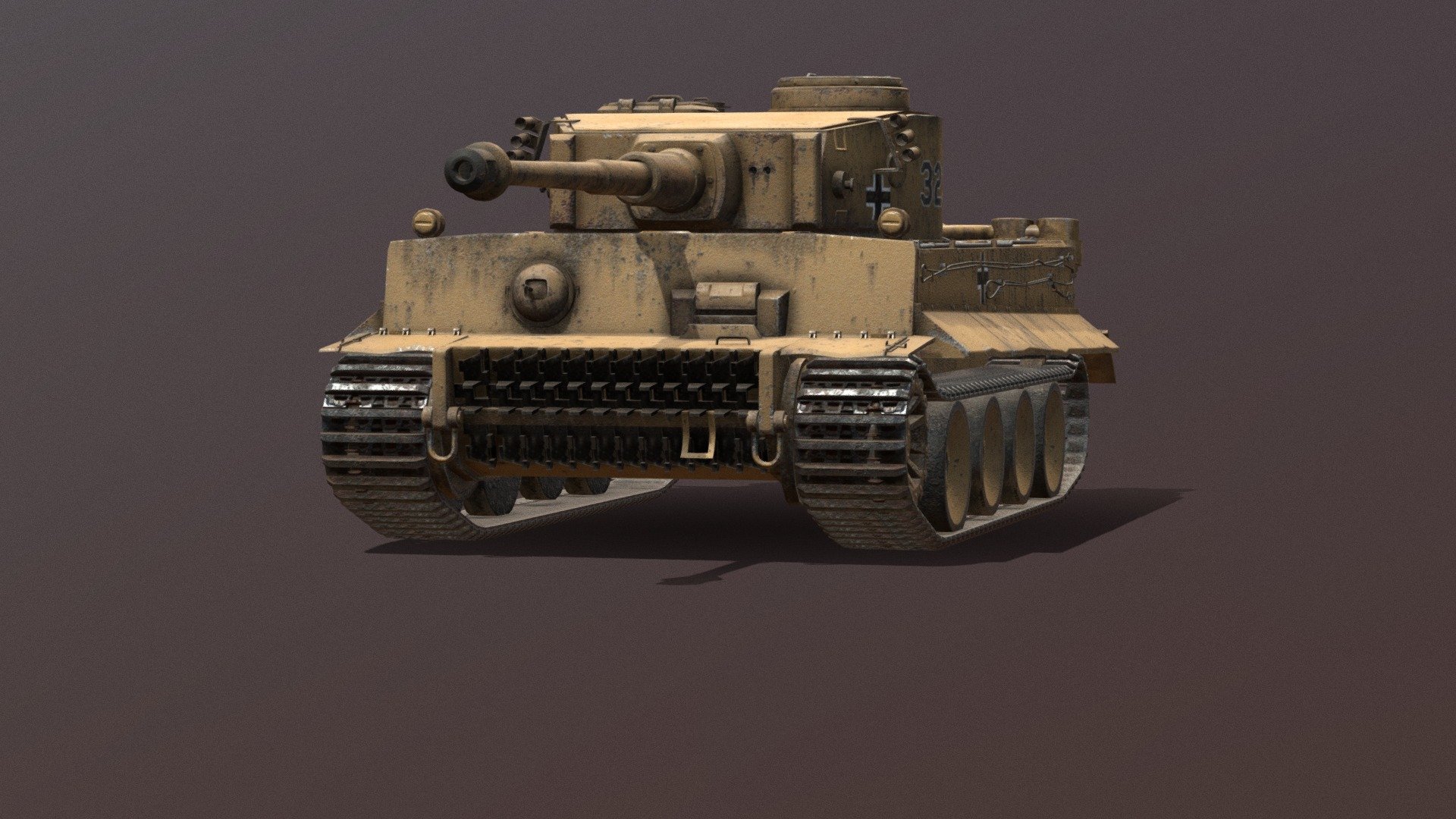 Tiger-tank 3D models - Sketchfab