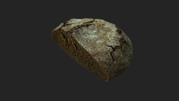 Bread (3D Scan) 3D Model