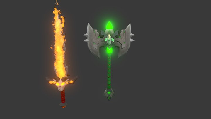 -WeaponCraft- wapens WIP 3D Model