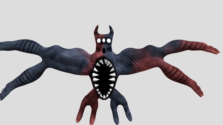 banban aboniation by ghamkm rigged 3D Model