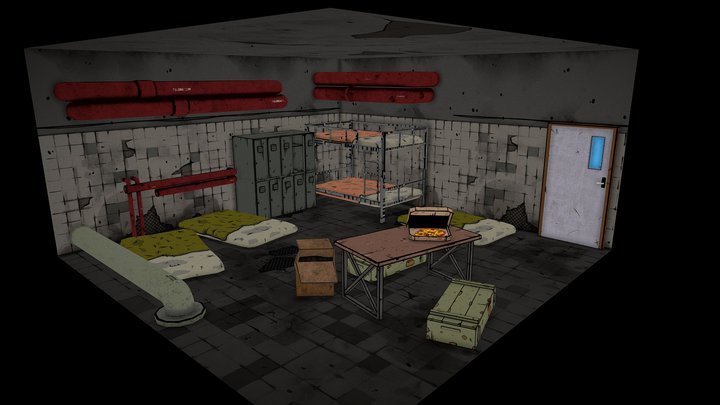 Home. comix 3D Model