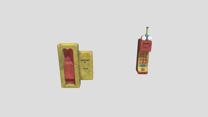 (Ollie) The Phone 3D Model