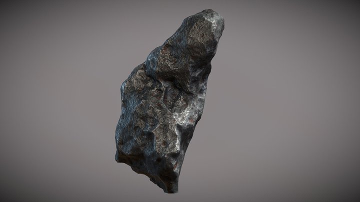 Meteorite (fragment from Campo del Cielo) 3D Model