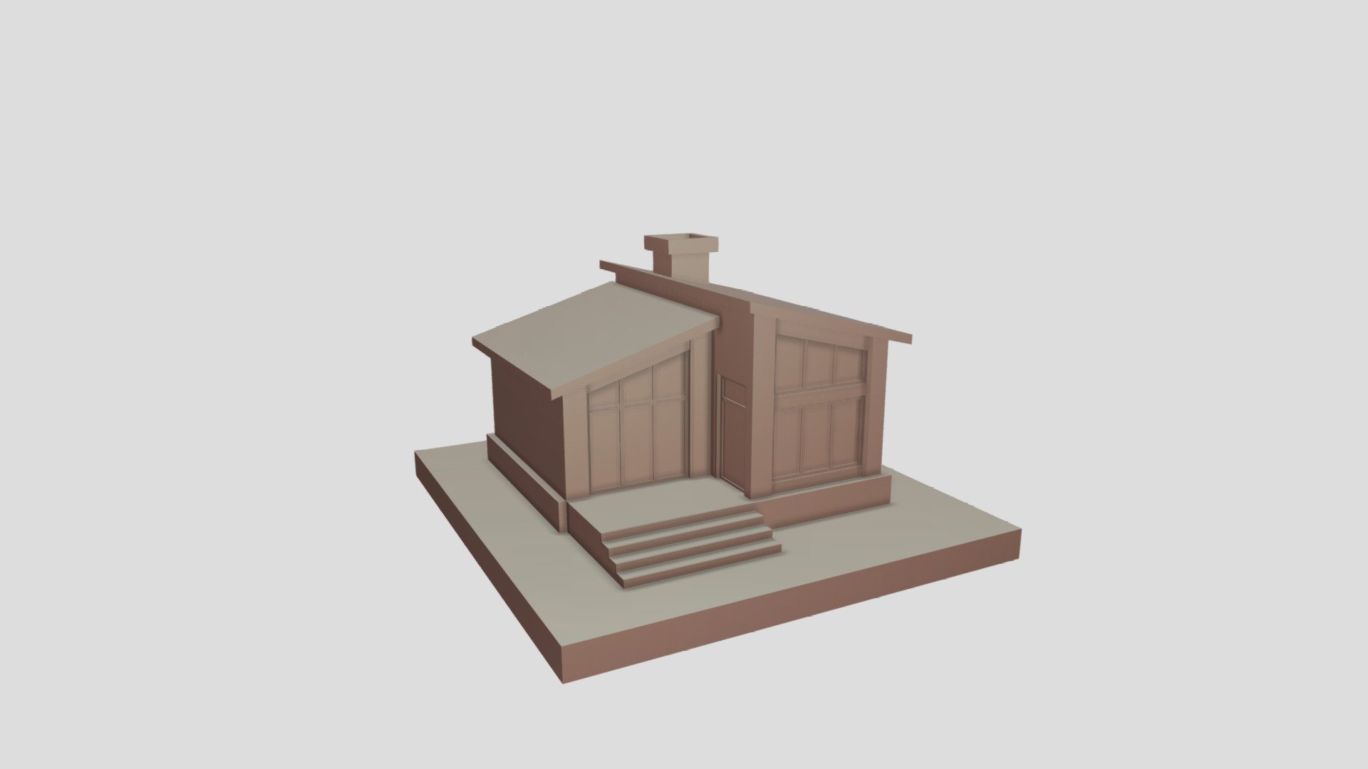Домик - 3D model by Dodosenka [38a9b11] - Sketchfab