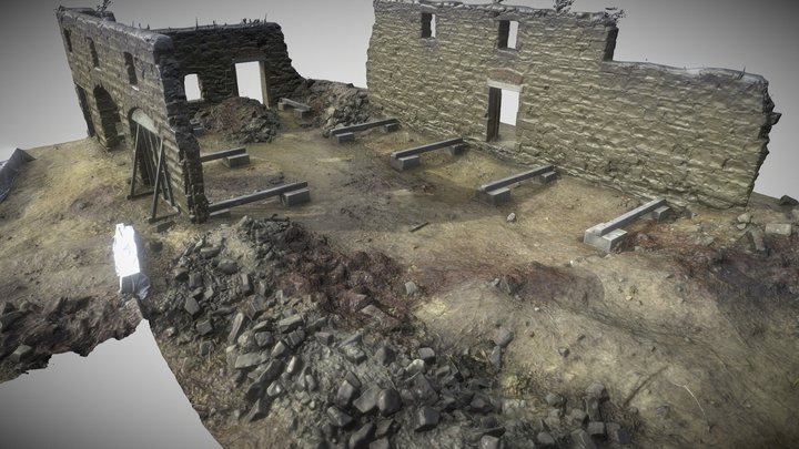 Smelting House - Kawau Island 3D Model