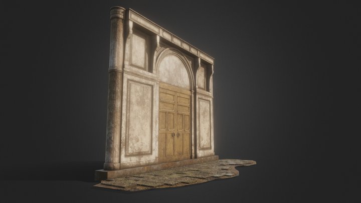 Old Gate 3D Model