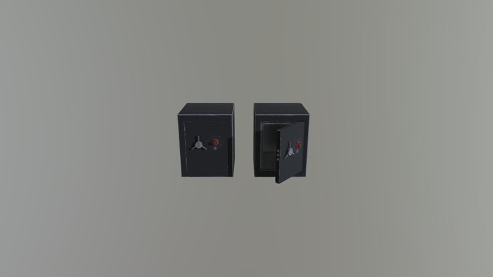 Secure Safe 3D Model