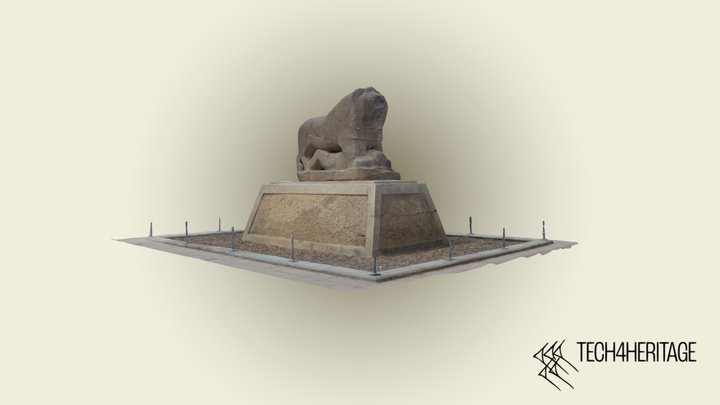 Lion of Babylon 3D Model
