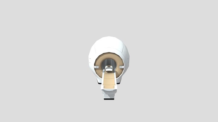 MRI Machine 3D Model
