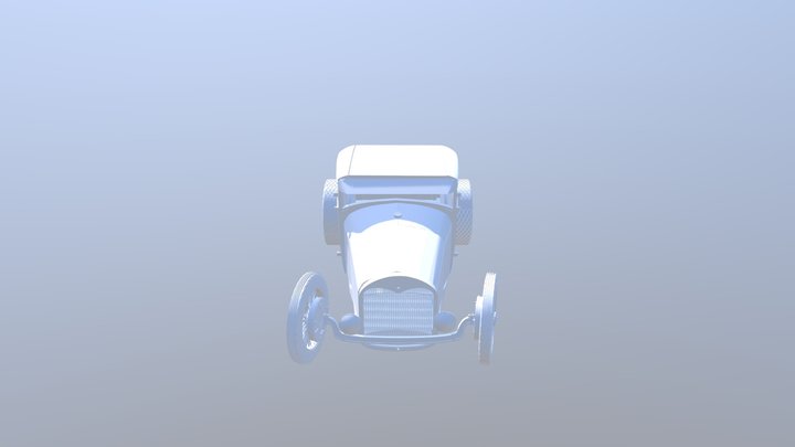 Hot Rod Design 3D Model