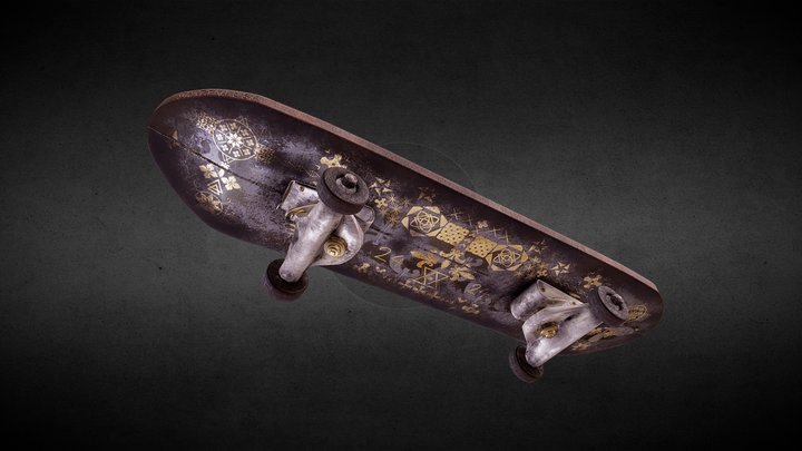 World Skills 2018 Skateboard submission 3D Model