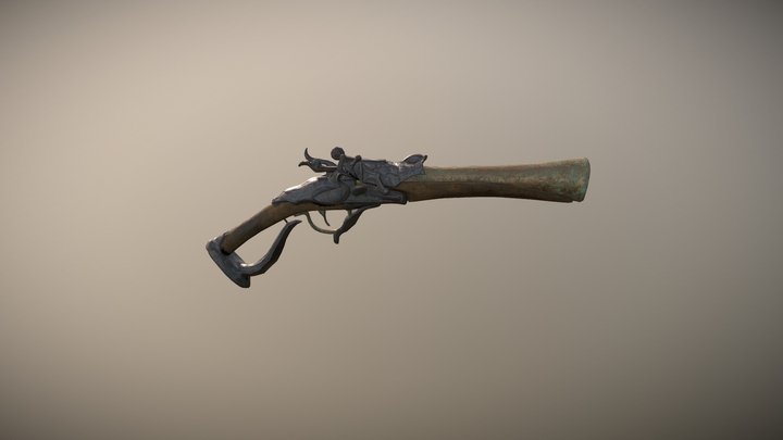Blunderbuss 3D Model