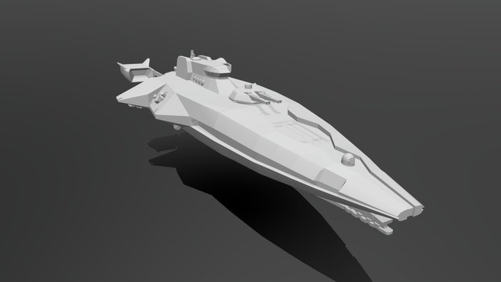 Cerberus Class Star Destoryer 3D Model