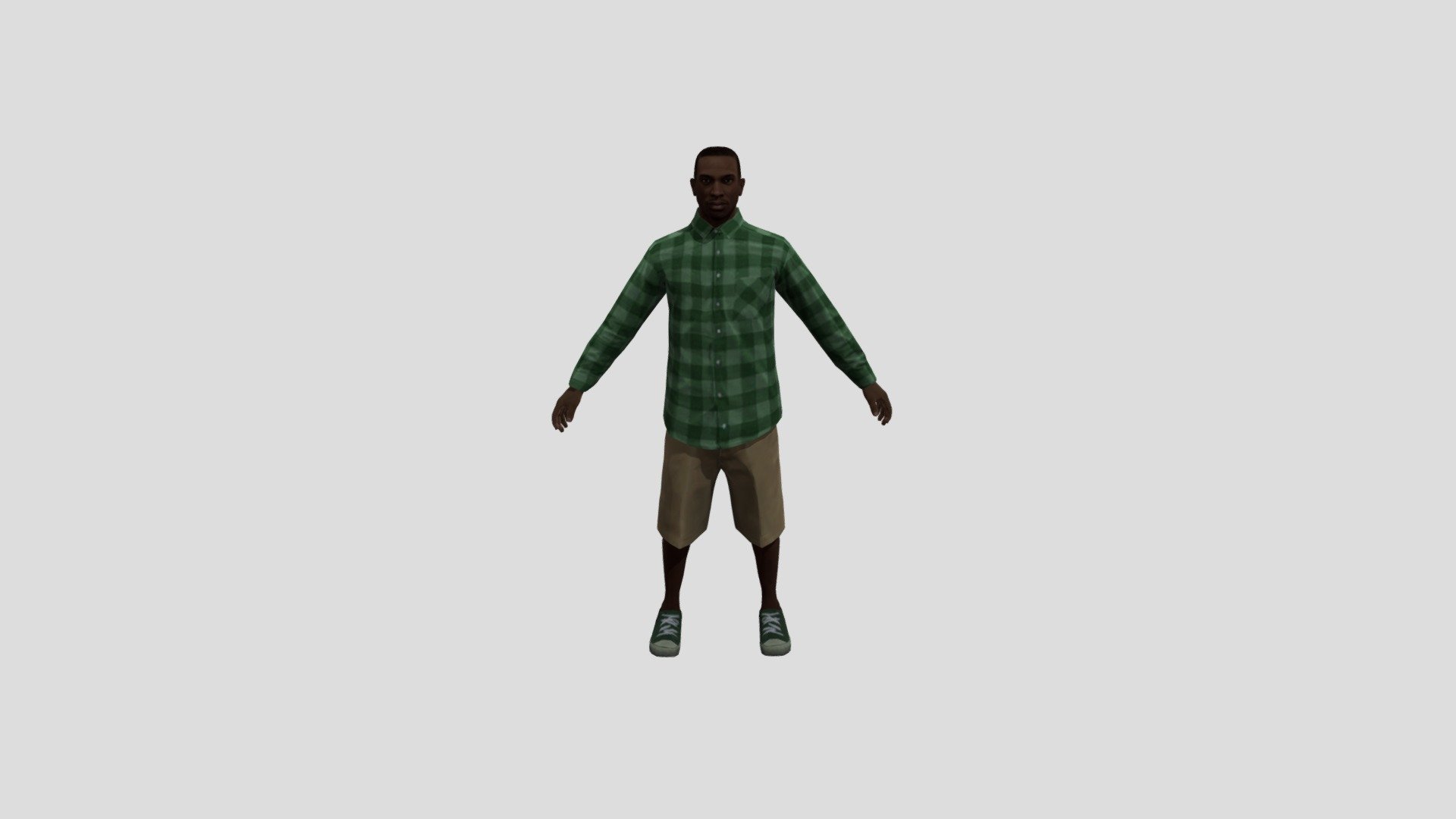 GTA Cj grove outfit Download Free 3D model by Dudueyidk 38b293a