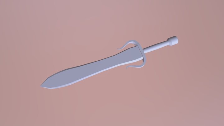 Sword Modeling Follow Along 3D Model