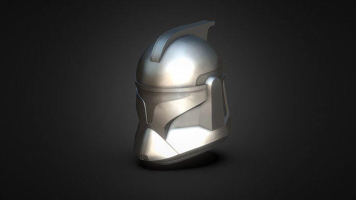 Star Wars Clone Trooper Helmet (Phase 1) 3D Model