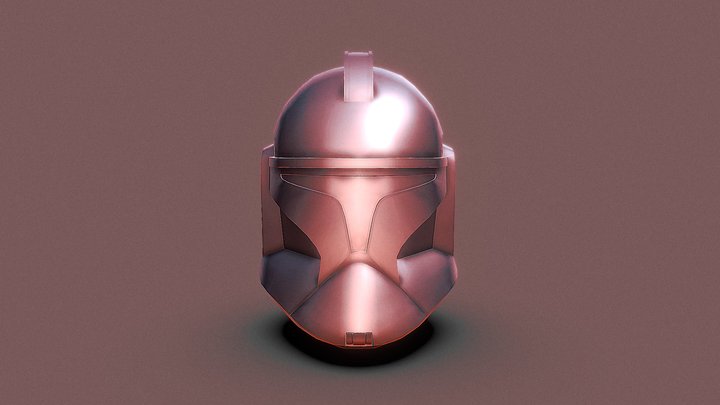Star Wars Clone Trooper Helmet (Phase 1) 3D Model